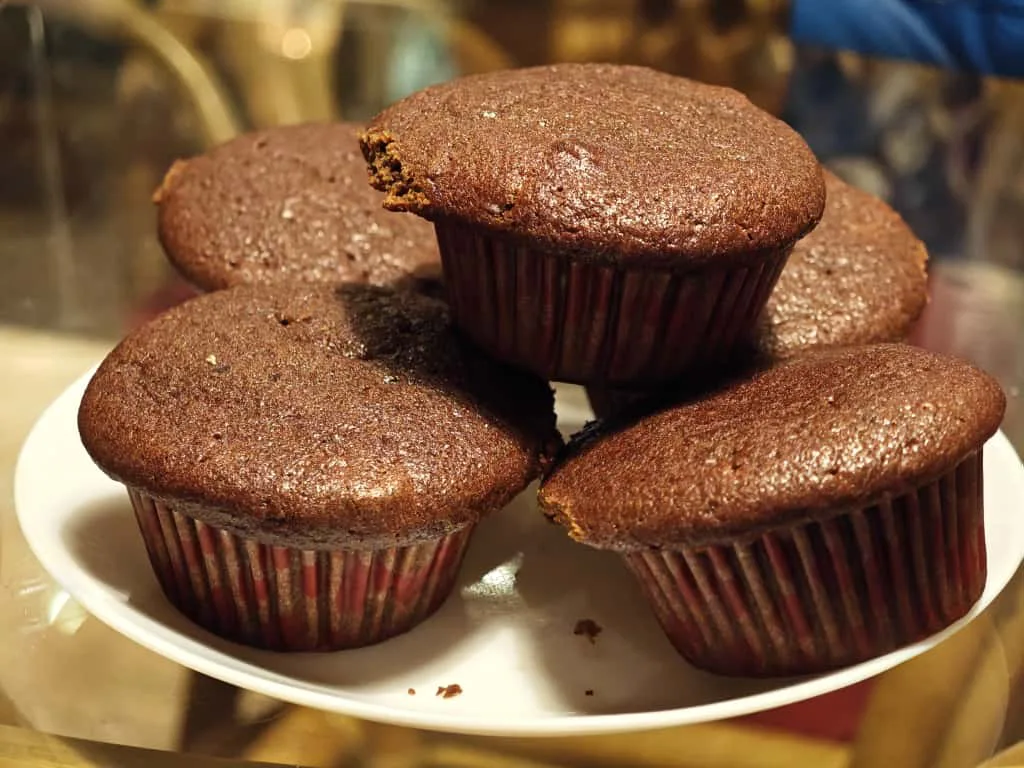 Briose cu dovleac si ciocolata