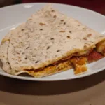 Tortilla cu ou si chorizo