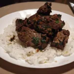 Muschi de vita cu unt si usturoi