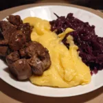 Muschiulet de berbecut cu varza rosie