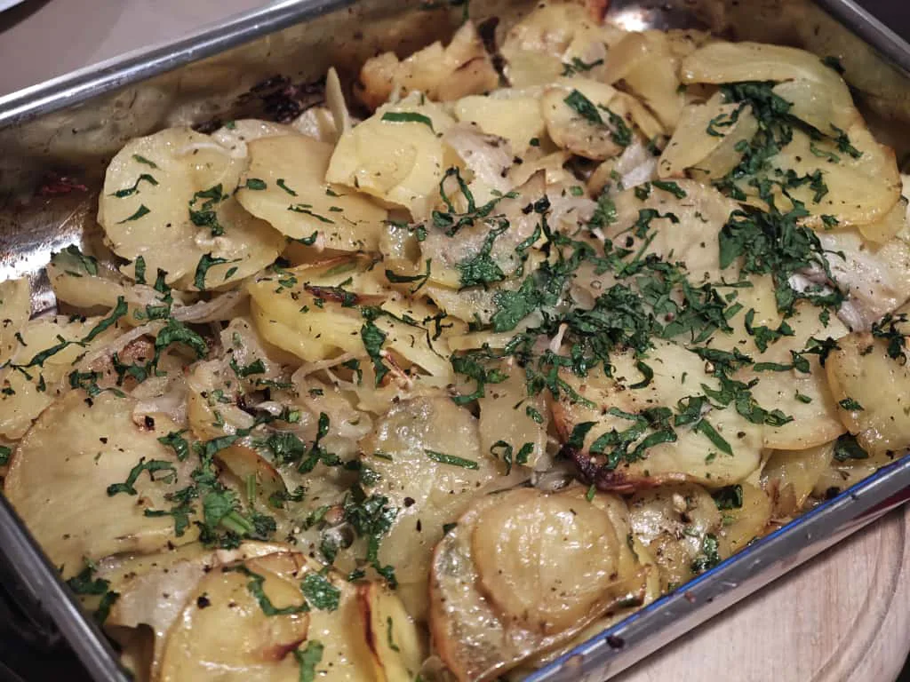 Patatas panaderas al horno