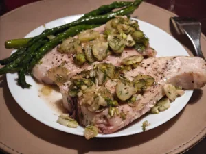 Peste spada cu fenicul in hartie la cuptor