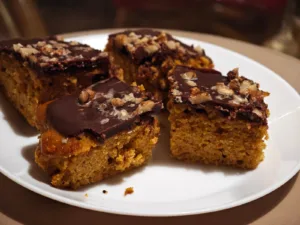 Pumpkin spice texas cake