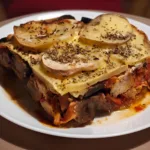 Musaca de pui cu cartofi