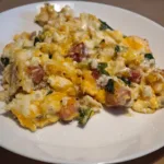 Omleta cu gorgonzola