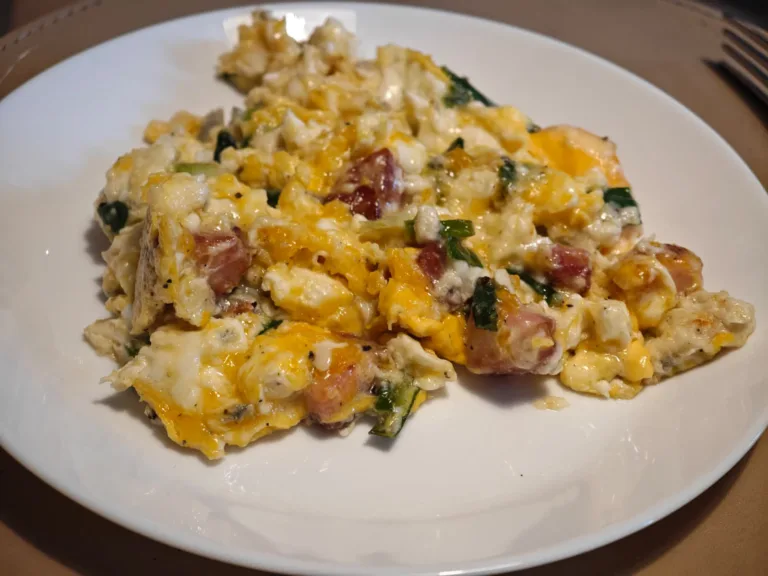 Omleta cu gorgonzola