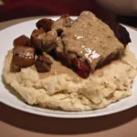 Pastrama cu sos madeira