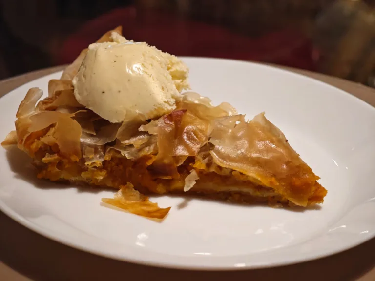 Placinta de dovleac cu foi