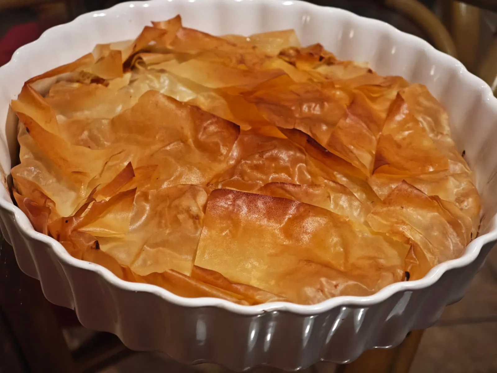 Placinta de dovleac cu foi