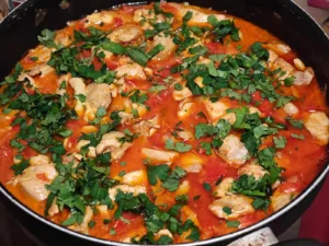 Pui oriental cu iaurt