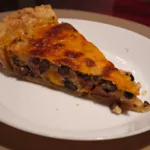 Quiche cu fasole neagra