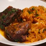 Rata pe varza dulce cu bors