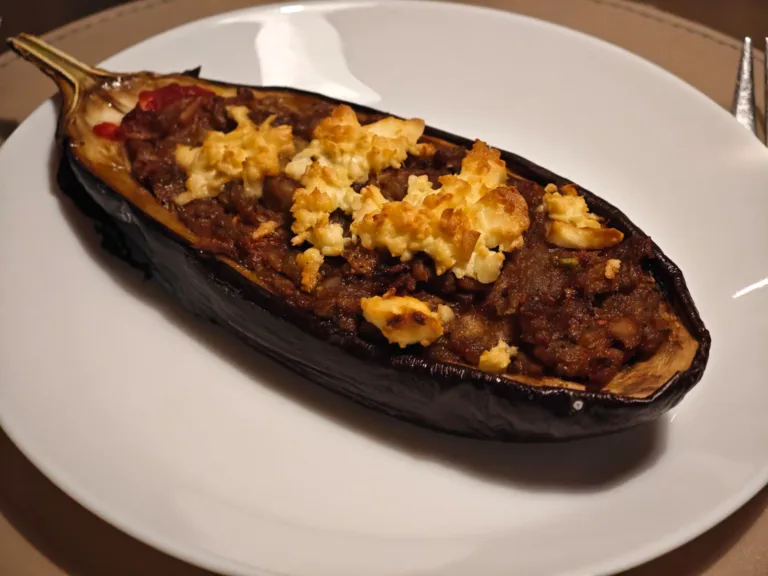 Vinete cu ton si branza