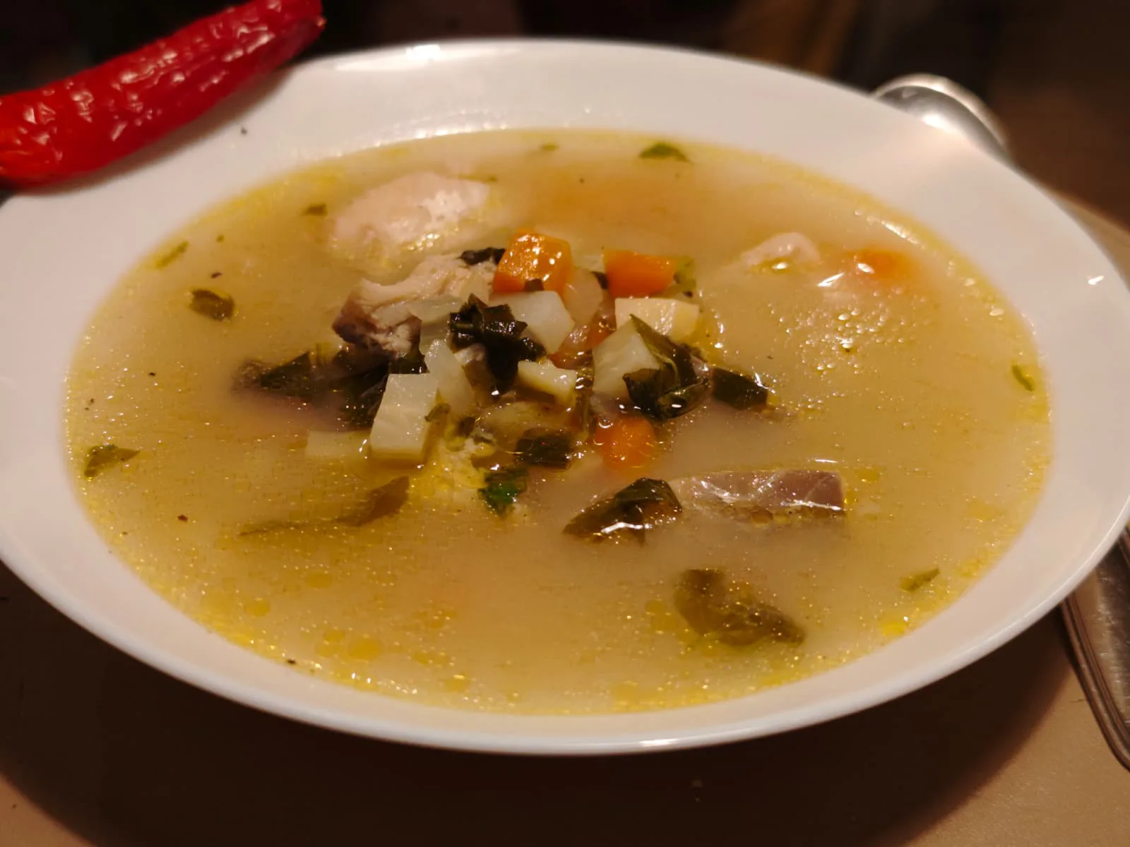 Ciorba de peste cu zeama de varza