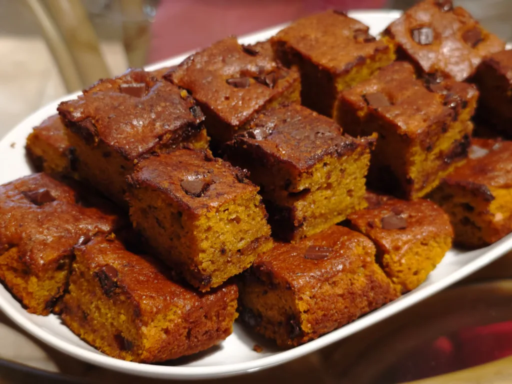 Prajitura de dovleac cu ciocolata