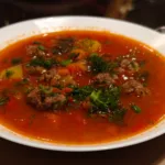 Supa gulas cu chiftelute