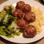 Chiftelute de curcan cu feta