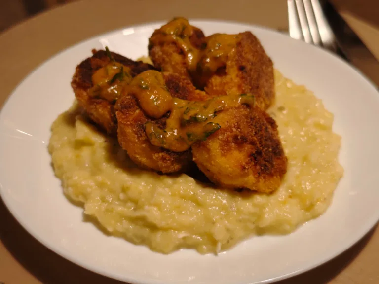 Crochete de somon la cuptor