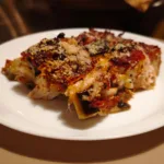 Pui cu vinete si parmezan