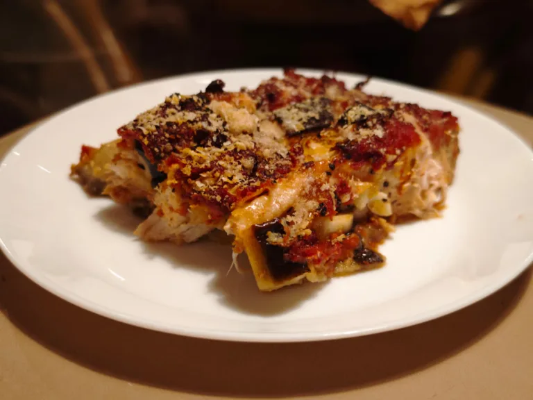 Pui cu vinete si parmezan