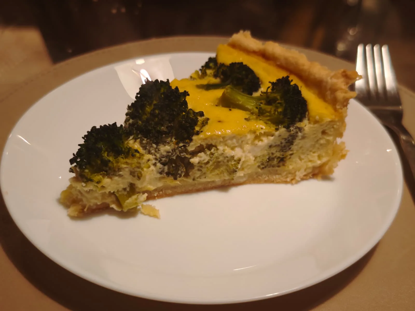 Quiche cu Branza si brocoli
