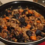 Tajine de miel cu prune uscate