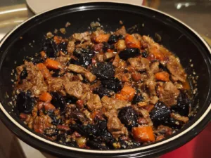 Tajine de miel cu prune uscate