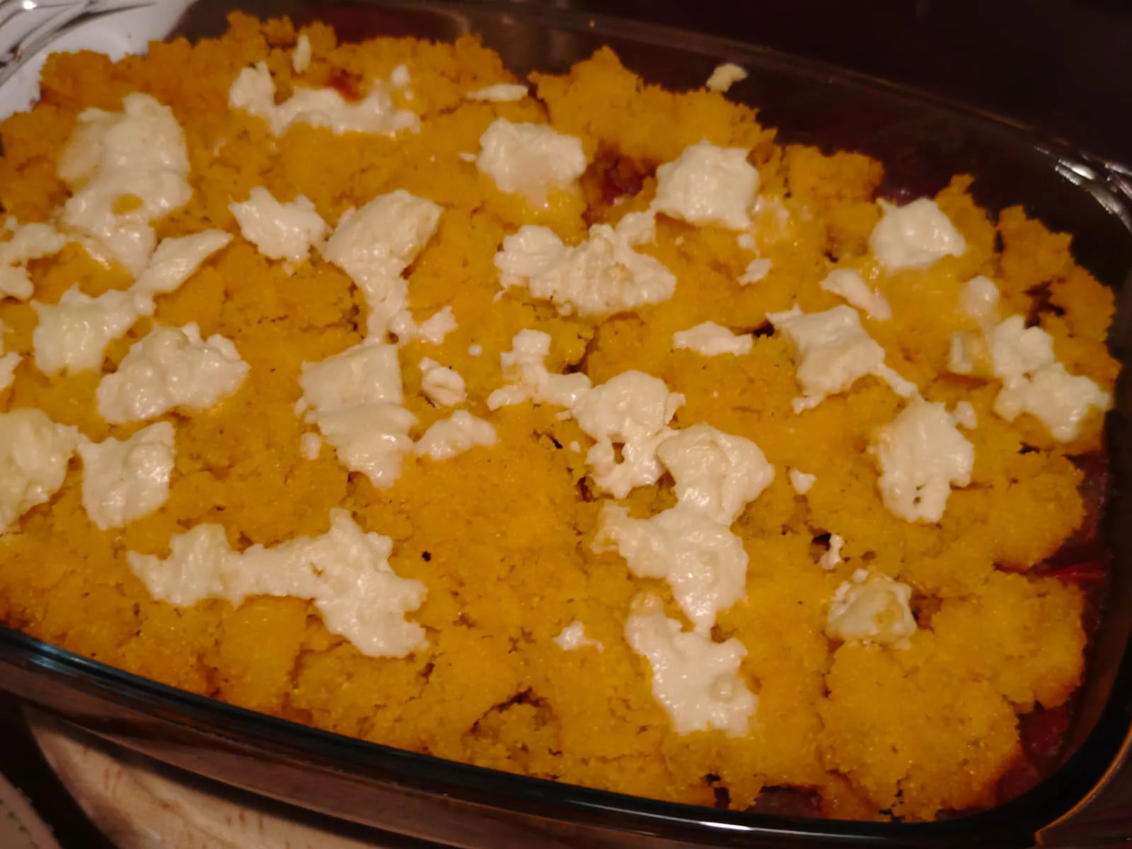 Berbecut cu mamaliga la cuptor