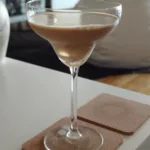 Bourbon cream coffee martini