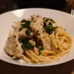 Spaghetti cu Pui si Cowboy Butter