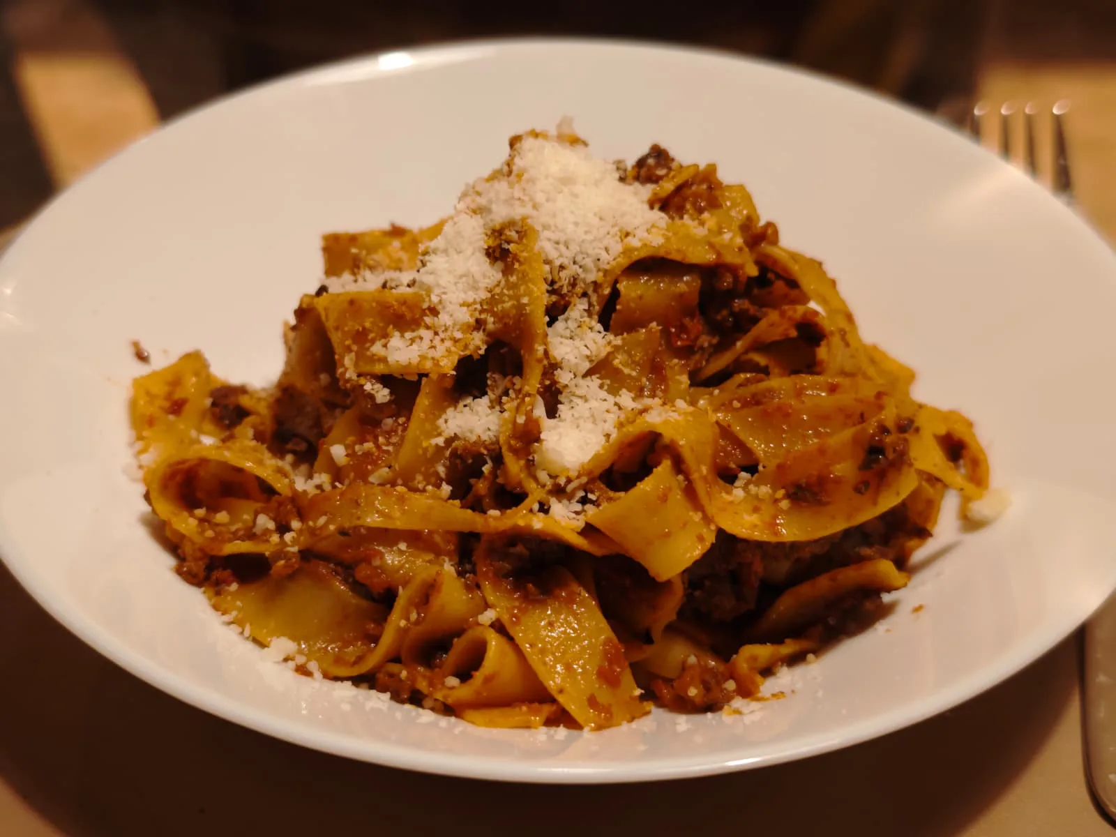 Fettucine ragu alla perugina