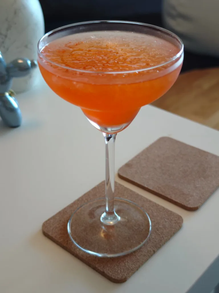 Icy Aperol Martini