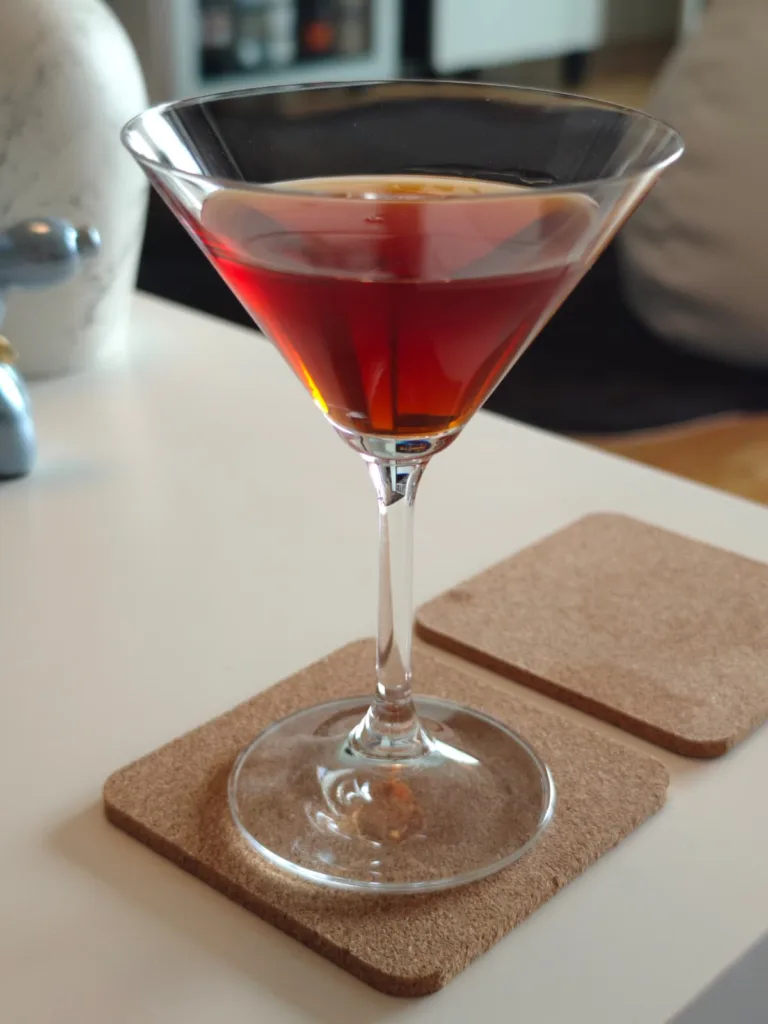 Pink gin