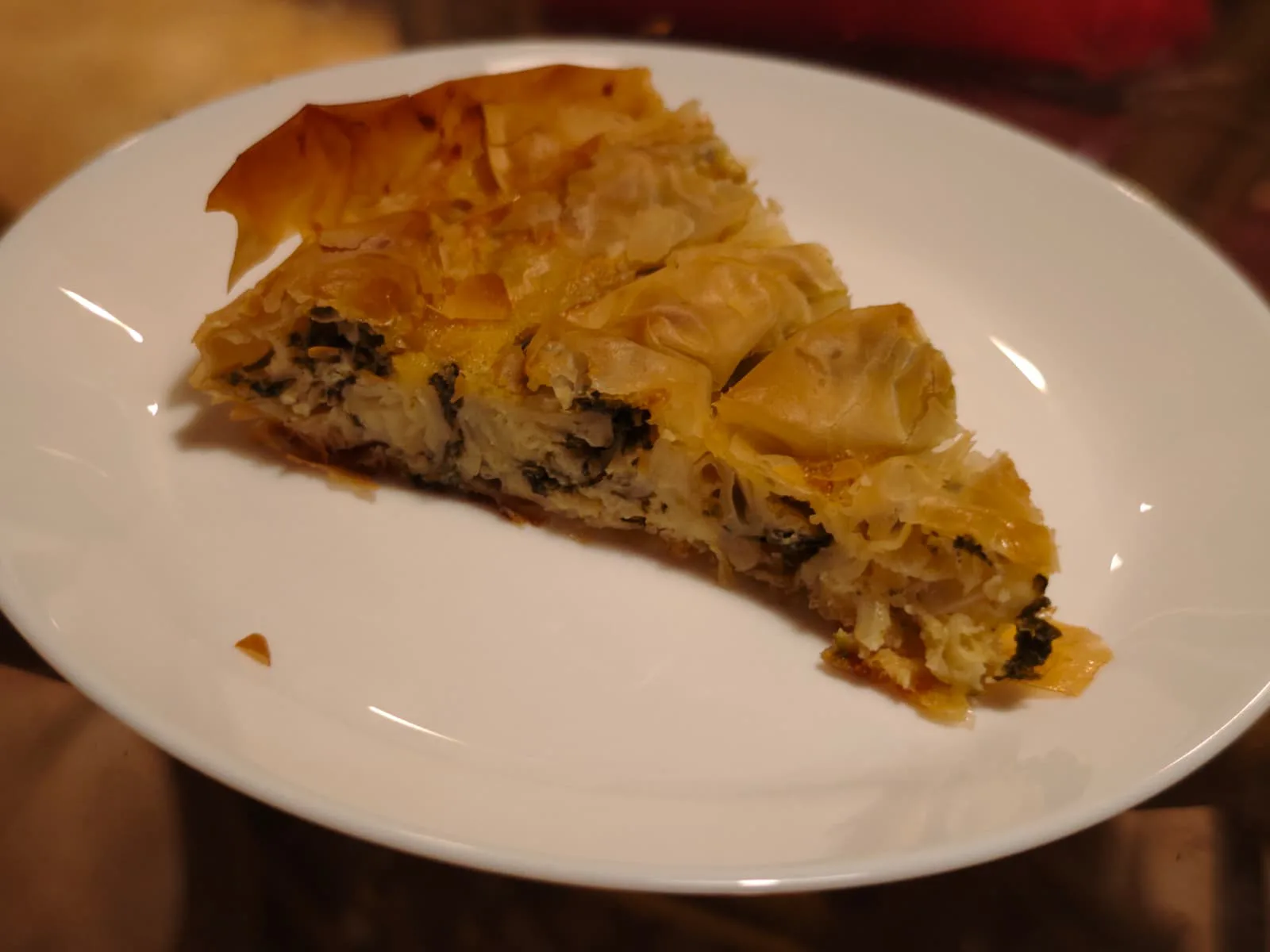 Burek cu branza si spanac