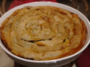 Burek cu branza si spanac