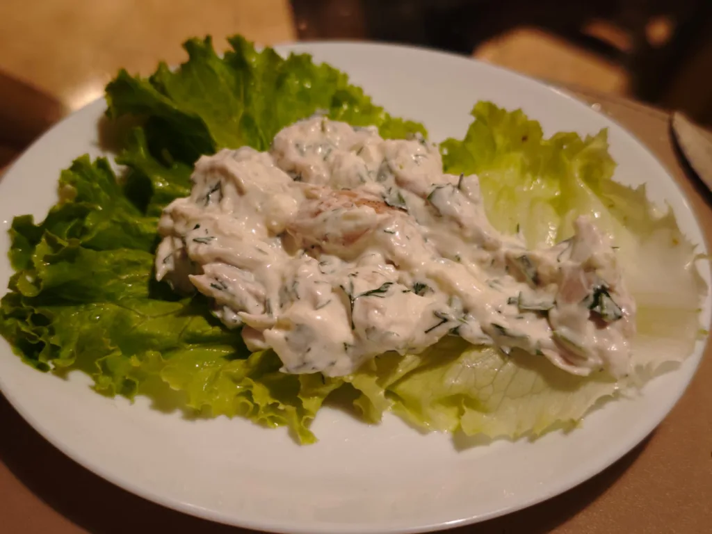 Salata de pui cu feta