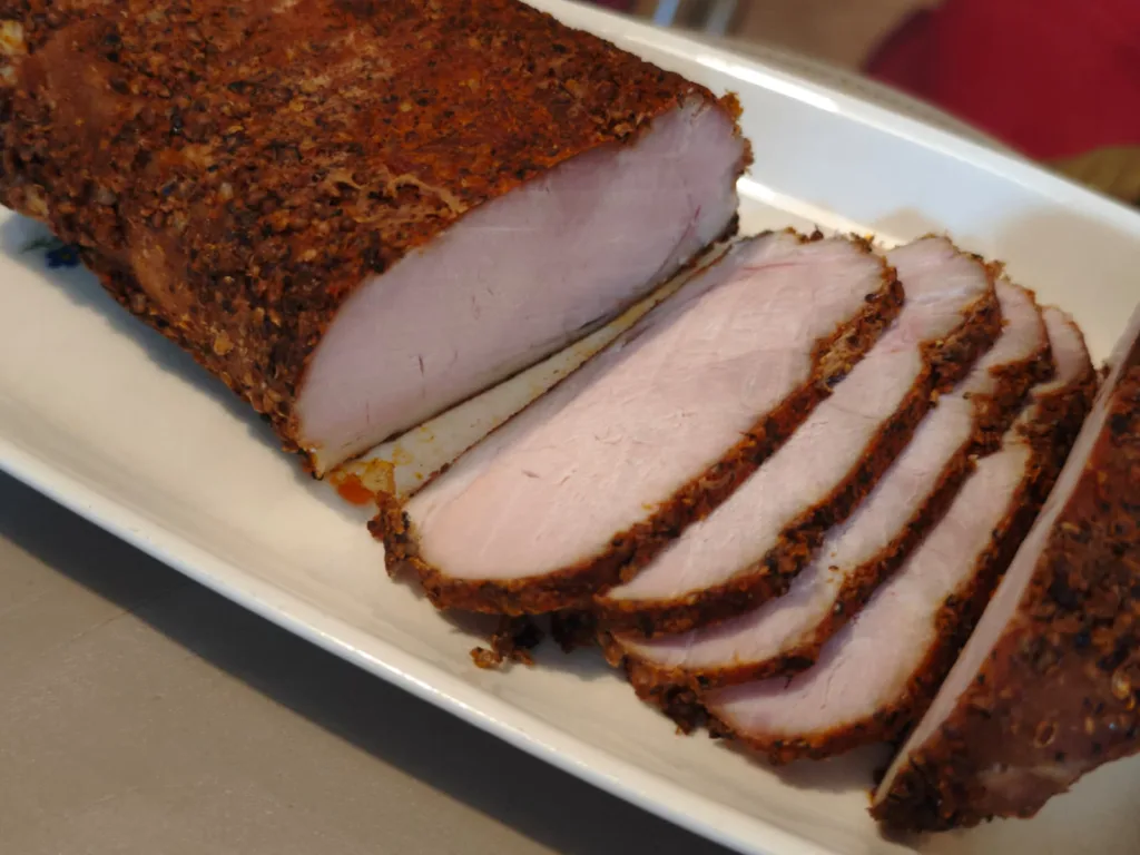 Sunca din antricot de porc