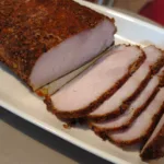 Sunca din antricot de porc