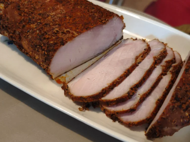 Sunca din antricot de porc