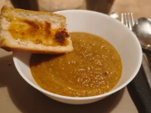 Supa crema de legume coapte
