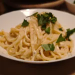 Avgolemono Carbonara Spaghetti