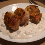 Muschiulet de porc cu sos de smantana