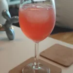 Ruby red spritz