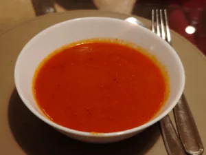 Supa crema de ardei copti