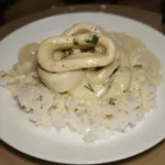 Inele de Calamari cu Sos Gorgonzola
