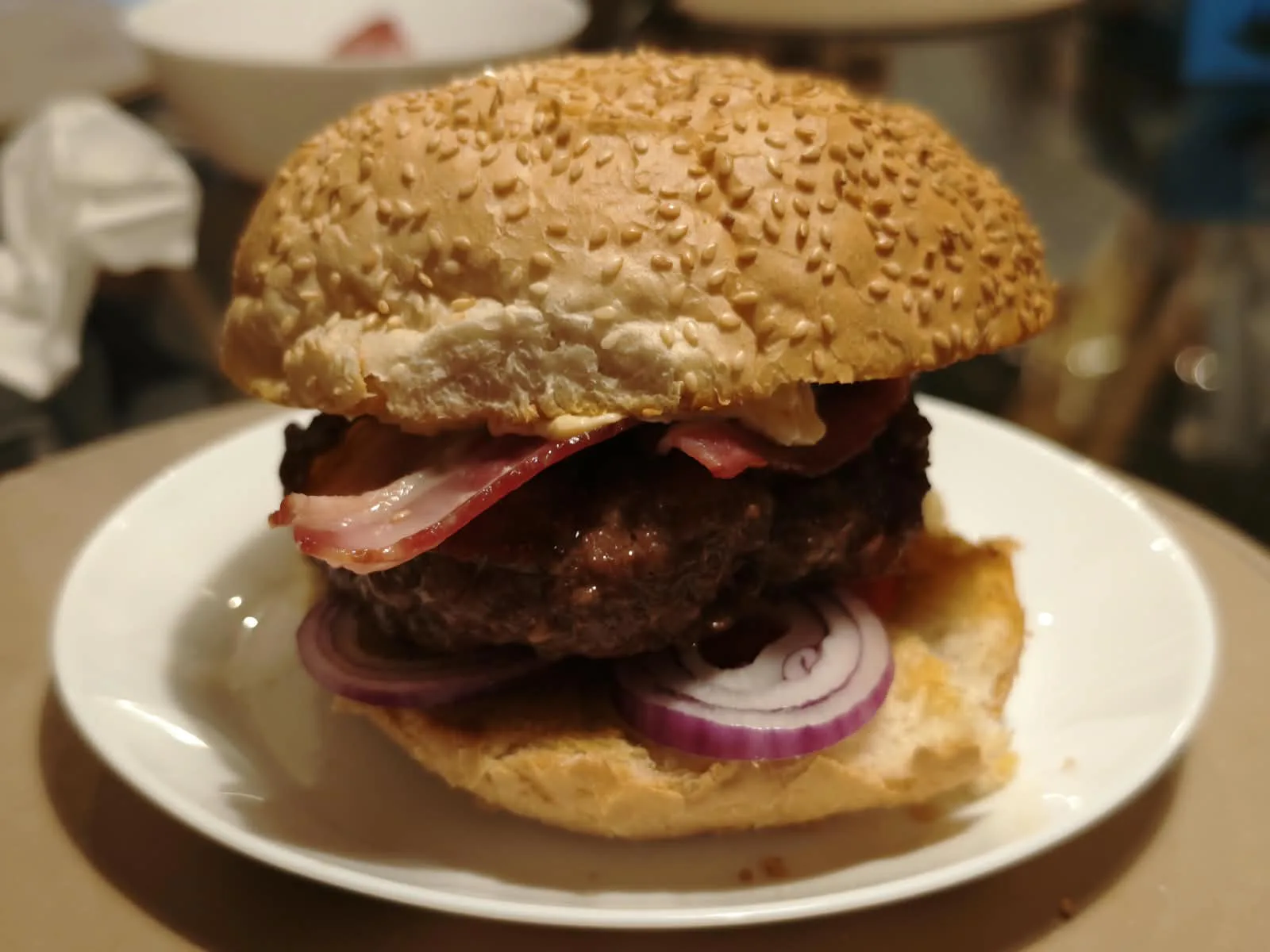 Whiskey burger