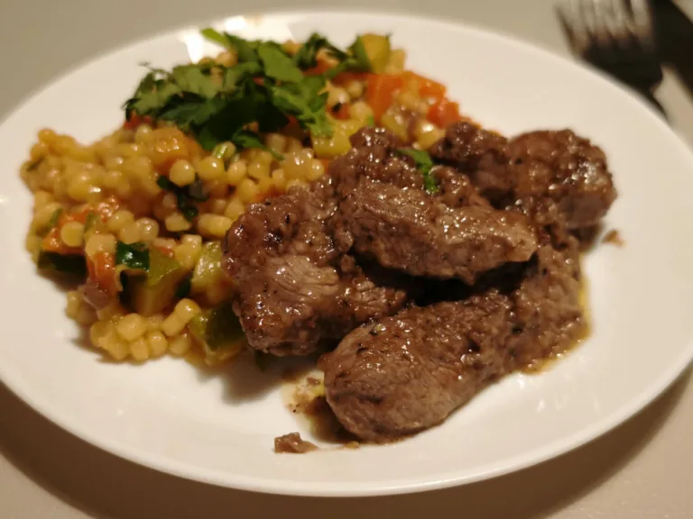 Fasii de vita la tigaie