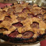 Plum torte