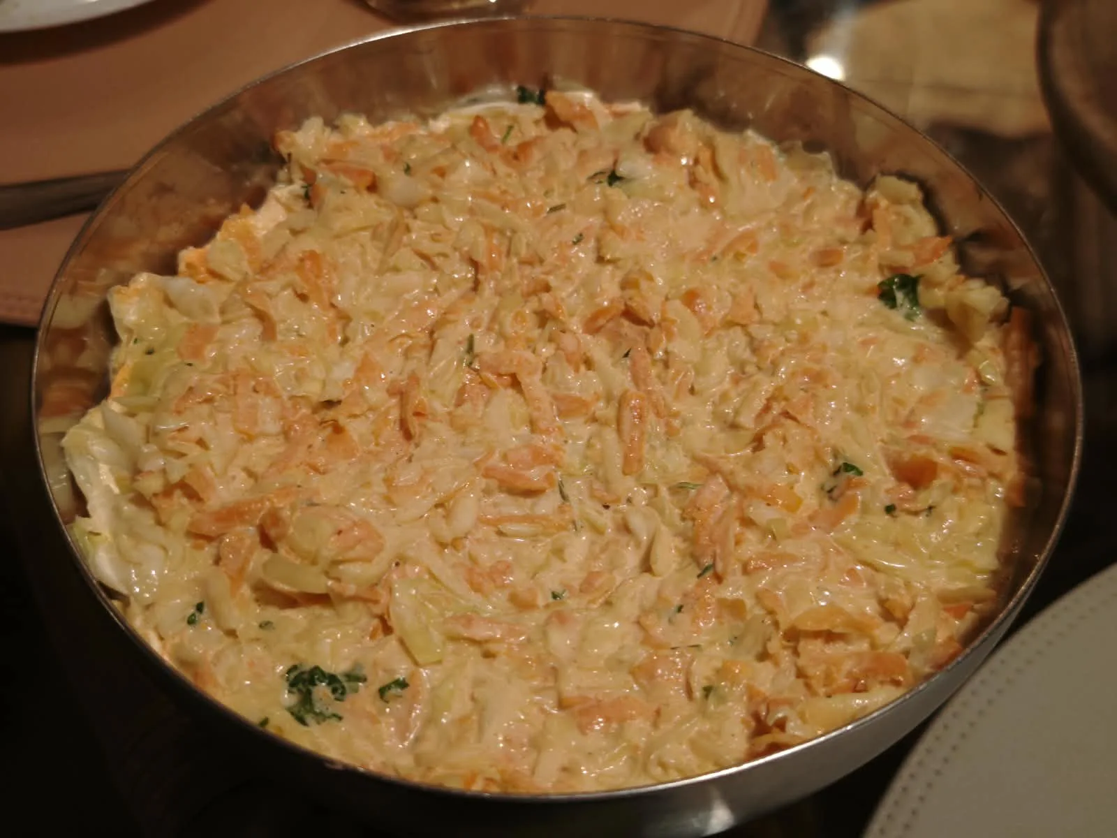 Salata de cruditati cu maioneza
