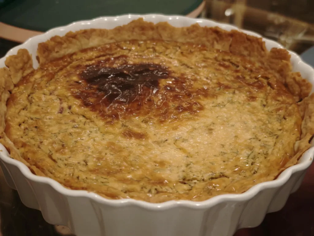 Tarta de branza cu marar